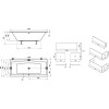Купити Ванна прямокутна FORMY 02 Slim 180x80 RAVAK , C891300000 / 35064 , в категории Ванни , от бренда RAVAK  Інтернет-магазин сантехніки ✓ Кращі ціни на ринку ✓ Величезний вибір ✓ Гарантія ✓ Заходьте!