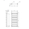 Купити Рушникосушка Jade MK 1149x500 WGJMK114050KCROSX Terma , WGJMK114050KCROSX / 34785 , в категории Сушки для рушників , от бренда TERMA  Інтернет-магазин сантехніки ✓ Кращі ціни на ринку ✓ Величезний вибір ✓ Гарантія ✓ Заходьте!