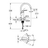 Купити Змішувач для кухні GROHE EUROSMART NEW 33202003, хром GROHE 33202003 , 33202003 / 85661 , в категории Змішувачі для кухні , от бренда GROHE  Інтернет-магазин сантехніки ✓ Кращі ціни на ринку ✓ Величезний вибір ✓ Гарантія ✓ Заходьте!
