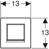 Купити Кнопка зливу для пісуара Sigma 30 116.017.KH.1 хром Geberit , 116.017.KH.1 / 33596 , в категории Кнопки для інсталяції , от бренда GEBERIT  Інтернет-магазин сантехніки ✓ Кращі ціни на ринку ✓ Величезний вибір ✓ Гарантія ✓ Заходьте!