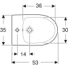 Купити Біде підвісне Selnova 500.264.01.1 Geberit , 500.264.01.1 / 33517 , в категории Пісуар , от бренда GEBERIT  Інтернет-магазин сантехніки ✓ Кращі ціни на ринку ✓ Величезний вибір ✓ Гарантія ✓ Заходьте!