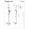 Купить Система душа Wellness Черный матовый (F4285-R259NS) Фима , F4285/R259NS / 34807 , в категории Душевые наборы , от бренда FIMA  Интернет-магазин сантехники ✓ Лучшие цены на рынке ✓ Огромный выбор ✓ Гарантия ✓ Заходите!