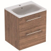 Купити Шафка з умивальником 60 Selnova Square Slim rim Walnut 501.238.00.1 Geberit , 501.238.00.1 / 33527 , в категории Меблі , от бренда GEBERIT  Інтернет-магазин сантехніки ✓ Кращі ціни на ринку ✓ Величезний вибір ✓ Гарантія ✓ Заходьте!