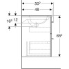 Купити Шафка з умивальником 60 Selnova Square Slim rim Anthracite 501.237.00.1 Geberit , 501.237.00.1 / 33526 , в категории Меблі , от бренда GEBERIT  Інтернет-магазин сантехніки ✓ Кращі ціни на ринку ✓ Величезний вибір ✓ Гарантія ✓ Заходьте!