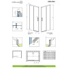 Купити Душові двері Idea Gold DWJ 160 L RADAWAY , 387020-09-01L / 28938 , в категории Душові піддони , от бренда Radaway  Інтернет-магазин сантехніки ✓ Кращі ціни на ринку ✓ Величезний вибір ✓ Гарантія ✓ Заходьте!