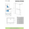 Купити Душова стінка з рушникотримачем Modo New II 150 RADAWAY , 389154-01-01W / 29387 , в категории Душові піддони , от бренда Radaway  Інтернет-магазин сантехніки ✓ Кращі ціни на ринку ✓ Величезний вибір ✓ Гарантія ✓ Заходьте!