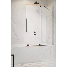 Шторка для ванни Furo Black PND II 738 R RADAWAY