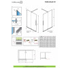 Купити Душові двері Furo Black Walk-in 838 L RADAWAY , 10106838-54-01L / 31401 , в категории Душові піддони , от бренда Radaway  Інтернет-магазин сантехніки ✓ Кращі ціни на ринку ✓ Величезний вибір ✓ Гарантія ✓ Заходьте!