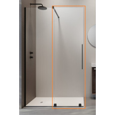 Душові двері Furo Black Walk-in 738 L RADAWAY