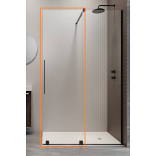 Душові двері Furo Black Walk-in 638 R RADAWAY
