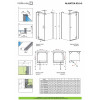 Купити Бокова стінка Almatea KDJ+S 80x120Rx80 RADAWAY , 31542-01-01R2 / 30367 , в категории Душові піддони , от бренда Radaway  Інтернет-магазин сантехніки ✓ Кращі ціни на ринку ✓ Величезний вибір ✓ Гарантія ✓ Заходьте!