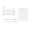 Купити Ванна прямокутна з сифоном HC31M-S1 NEA 160x70 RADAWAY , WA1-02-160x070U+сифон HC31M-S1 / 32569 , в категории Ванни , от бренда Radaway  Інтернет-магазин сантехніки ✓ Кращі ціни на ринку ✓ Величезний вибір ✓ Гарантія ✓ Заходьте!