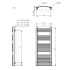 Купить Рушникосушка Dexter 860x400 WGDEX086040KCROSX Terma , WGDEX086040KCROSX / 23790 , в категории Полотенцесушители , от бренда TERMA  Интернет-магазин сантехники ✓ Лучшие цены на рынке ✓ Огромный выбор ✓ Гарантия ✓ Заходите!