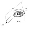 Купить Лейка для ручного душа 3S Freshline (6790005-00), Kludi , 6790005-00 / 5205 , в категории Душевые наборы , от бренда Kludi  Интернет-магазин сантехники ✓ Лучшие цены на рынке ✓ Огромный выбор ✓ Гарантия ✓ Заходите!