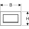 Купити Кнопка зливу Sigma30 115.893.KX.1 хром мат Geberit , 115.893.KX.1 / 33584 , в категории Кнопки для інсталяції , от бренда GEBERIT  Інтернет-магазин сантехніки ✓ Кращі ціни на ринку ✓ Величезний вибір ✓ Гарантія ✓ Заходьте!