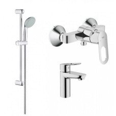 Набор смесителей для душа 3 в 1 BauLoop (123220S), Grohe