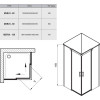 Купить Душевая кабина квадратная MSRV4-90-90 Transparent, (1WV77C00Z1) RAVAK , 1WV77C00Z1 / 14286 , в категории Душевые поддоны , от бренда RAVAK  Интернет-магазин сантехники ✓ Лучшие цены на рынке ✓ Огромный выбор ✓ Гарантия ✓ Заходите!
