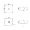 Купити Умивальник Shui Comfort Quadrato 40 (SHCOLAQ40), CIELO , SHCOLAQ40 (white) / 17170 , в категории Умивальники , от бренда CIELO  Інтернет-магазин сантехніки ✓ Кращі ціни на ринку ✓ Величезний вибір ✓ Гарантія ✓ Заходьте!