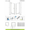 Купити Душові двері Almatea DWJ 90 L 31002-01-05N RADAWAY , 31002-01-05N / 30454 , в категории Душові піддони , от бренда Radaway  Інтернет-магазин сантехніки ✓ Кращі ціни на ринку ✓ Величезний вибір ✓ Гарантія ✓ Заходьте!