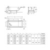 Купити Ванна прямокутна Easy 160x70, Roca , A248625000/A248195000 / 5752 , в категории Ванни , от бренда ROCA  Інтернет-магазин сантехніки ✓ Кращі ціни на ринку ✓ Величезний вибір ✓ Гарантія ✓ Заходьте!