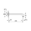 Купить Душевая штанга 380 мм Rainshower (28361000), Grohe , 28361000 / 21322 , в категории Душевые наборы , от бренда GROHE  Интернет-магазин сантехники ✓ Лучшие цены на рынке ✓ Огромный выбор ✓ Гарантия ✓ Заходите!
