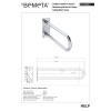 Купити Поручень Help (301102061), Bemeta , 301102061 / 6040 , в категории Аксесуари для ванної кімнати , от бренда BEMETA  Інтернет-магазин сантехніки ✓ Кращі ціни на ринку ✓ Величезний вибір ✓ Гарантія ✓ Заходьте!