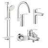 Купить Набор смесителей 4 в 1 Eurosmart New (UA123248MK) Grohe , UA123248MK / 33958 , в категории Смесители , от бренда GROHE  Интернет-магазин сантехники ✓ Лучшие цены на рынке ✓ Огромный выбор ✓ Гарантия ✓ Заходите!