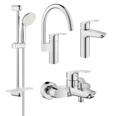 Набор смесителей 4 в 1 Eurosmart New (UA123248MK) Grohe