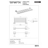 Купити Поличка для рушників Beta (132205082), Bemeta , 132205082 / 6671 , в категории Аксесуари для ванної кімнати , от бренда BEMETA  Інтернет-магазин сантехніки ✓ Кращі ціни на ринку ✓ Величезний вибір ✓ Гарантія ✓ Заходьте!