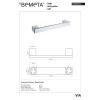 Купить Поручень 32 см Via (135007072), Bemeta , 135007072 / 6768 , в категории Аксессуары для ванной комнаты , от бренда BEMETA  Интернет-магазин сантехники ✓ Лучшие цены на рынке ✓ Огромный выбор ✓ Гарантия ✓ Заходите!