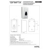 Купить Автоматический диспенсер пены 121209032 Hotel: пластик Bemeta Чехия , 121209032 / 6892 , в категории Аксессуары для ванной комнаты , от бренда BEMETA  Интернет-магазин сантехники ✓ Лучшие цены на рынке ✓ Огромный выбор ✓ Гарантия ✓ Заходите!