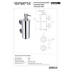 Купити Дозатор для рідкого мила Omega Jumbo (104109032), Bemeta , 104109032 / 6900 , в категории Аксесуари для ванної кімнати , от бренда BEMETA  Інтернет-магазин сантехніки ✓ Кращі ціни на ринку ✓ Величезний вибір ✓ Гарантія ✓ Заходьте!