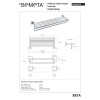Купити Поличка для рушників Beta (132205072), Bemeta , 132205072 / 6904 , в категории Аксесуари для ванної кімнати , от бренда BEMETA  Інтернет-магазин сантехніки ✓ Кращі ціни на ринку ✓ Величезний вибір ✓ Гарантія ✓ Заходьте!
