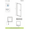 Купити Душові двері Twist DW 100 RADAWAY , 382003-01 / 32190 , в категории Душові піддони , от бренда Radaway  Інтернет-магазин сантехніки ✓ Кращі ціни на ринку ✓ Величезний вибір ✓ Гарантія ✓ Заходьте!