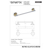 Купити Тримач для рушників Retro (144204018), Bemeta , 144204018 / 7226 , в категории Аксесуари для ванної кімнати , от бренда BEMETA  Інтернет-магазин сантехніки ✓ Кращі ціни на ринку ✓ Величезний вибір ✓ Гарантія ✓ Заходьте!