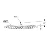 Купити Верхній душ DN-15 A-QA (6434091-00) білий, Kludi , 6434091-00 / 7278 , в категории Душові набори , от бренда Kludi  Інтернет-магазин сантехніки ✓ Кращі ціни на ринку ✓ Величезний вибір ✓ Гарантія ✓ Заходьте!