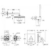 Купить Система душа Eurocube UA26415SC3 Grohe , UA26415SC3 / 33450 , в категории Душевые наборы , от бренда GROHE  Интернет-магазин сантехники ✓ Лучшие цены на рынке ✓ Огромный выбор ✓ Гарантия ✓ Заходите!