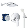 Купить Смеситель Eurosmart Cosmopolitan UA26415SC4 Grohe , UA26415SC4 / 33811 , в категории Душевые наборы , от бренда GROHE  Интернет-магазин сантехники ✓ Лучшие цены на рынке ✓ Огромный выбор ✓ Гарантия ✓ Заходите!