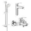 Купити EUROSMART NEW набір змішувачів для ванни (23324003+33300003+27926001) GROHE UA123246M0 , UA123246M0 / 88532 , в категории Набори змішувачів , от бренда GROHE  Інтернет-магазин сантехніки ✓ Кращі ціни на ринку ✓ Величезний вибір ✓ Гарантія ✓ Заходьт