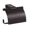 Купить Держатель туалетной бумаги 135012010 Nero с крышкой Bemeta Чехия , 135012010 / 7835 , в категории Аксессуары для ванной комнаты , от бренда BEMETA  Интернет-магазин сантехники ✓ Лучшие цены на рынке ✓ Огромный выбор ✓ Гарантия ✓ Заходите!