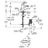 Купити Змішувач для умивальника BauCurve S-Size 32805000 Grohe , 32805000 / 33929 , в категории Змішувачі , от бренда GROHE  Інтернет-магазин сантехніки ✓ Кращі ціни на ринку ✓ Величезний вибір ✓ Гарантія ✓ Заходьте!