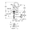 Купити Змішувач для умивальника L-Size Eurosmart Cosmopolitan (32830000), Grohe , 32830000 / 8070 , в категории Змішувачі , от бренда GROHE  Інтернет-магазин сантехніки ✓ Кращі ціни на ринку ✓ Величезний вибір ✓ Гарантія ✓ Заходьте!
