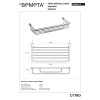 Купити 146208112 Cytro поличка для мила,хром/блиск Bemeta, Чехія , 146208112 / 8146 , в категории Аксесуари для ванної кімнати , от бренда BEMETA  Інтернет-магазин сантехніки ✓ Кращі ціни на ринку ✓ Величезний вибір ✓ Гарантія ✓ Заходьте!