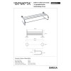 Купить Поличка для рушників Omega (104205172), Bemeta , 104205172 / 8147 , в категории Аксессуары для ванной комнаты , от бренда BEMETA  Интернет-магазин сантехники ✓ Лучшие цены на рынке ✓ Огромный выбор ✓ Гарантия ✓ Заходите!