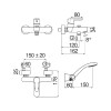 Купить Смеситель для ванны NOBILI ABC AB87110CR с лейкой для душа и держателем Nobili , AB87110CR / 17288 , в категории Смесители , от бренда NOBILI  Интернет-магазин сантехники ✓ Лучшие цены на рынке ✓ Огромный выбор ✓ Гарантия ✓ Заходите!