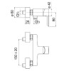 Купить Смеситель для душа ABC (AB87130CR), Nobili , AB87130CR / 17289 , в категории Смесители , от бренда NOBILI  Интернет-магазин сантехники ✓ Лучшие цены на рынке ✓ Огромный выбор ✓ Гарантия ✓ Заходите!