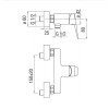 Купить Смеситель для душа NOBILI BLUES BS101130CR Nobili , BS101130CR / 17808 , в категории Смесители , от бренда NOBILI  Интернет-магазин сантехники ✓ Лучшие цены на рынке ✓ Огромный выбор ✓ Гарантия ✓ Заходите!