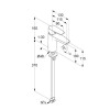 Купити Змішувач для умивальника 100 DN 15 Pure&Solid (342920575), Kludi , 342920575 / 8321 , в категории Змішувачі , от бренда Kludi  Інтернет-магазин сантехніки ✓ Кращі ціни на ринку ✓ Величезний вибір ✓ Гарантія ✓ Заходьте!