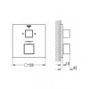 Купити Змішувач для душа GROHE GROHTHERM CUBE 24154000 GROHE 24154000 , 24154000 / 69720 , в категории Змішувачі для душу , от бренда GROHE  Інтернет-магазин сантехніки ✓ Кращі ціни на ринку ✓ Величезний вибір ✓ Гарантія ✓ Заходьте!