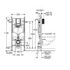 Купити Інсталяція для унітаза 3 в 1 Rapid SL (UA388L400WG) Grohe , UA388L400WG / 32611 , в категории Кнопки для інсталяції , от бренда GROHE  Інтернет-магазин сантехніки ✓ Кращі ціни на ринку ✓ Величезний вибір ✓ Гарантія ✓ Заходьте!